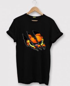 GARFIELD SCARTCH BLACK TEES