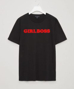 GIRL BOSS BLACK T SHIRTS