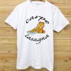 Garfield Carpe Lasagna White Tee