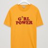 Girl Power Yellow shirts