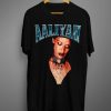 RETRO 90S AALIYAH BLACK T SHIRT