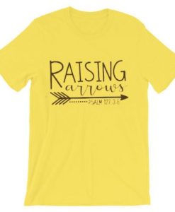 Raising Arrow Yellow t shirt