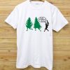 Run Forest Run White Tee