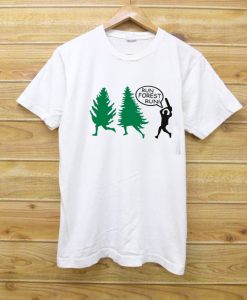 Run Forest Run White Tee