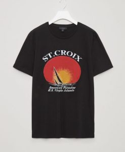 St Croix American Paradise T Shirt