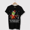 The Grinch Stole My Pancreas Black Tshirt