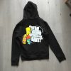 The Simpsons Bart Black Back Hoodie