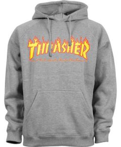 Thrasher Grey Hoodie