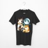 Three dog and Moon Tshirt