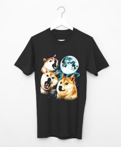 Three dog and Moon Tshirt