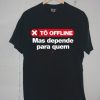 Tô Offline Black T shirt