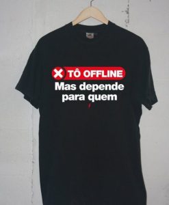 Tô Offline Black T shirt