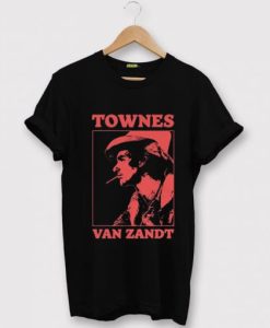 Townes Van Zandt Black T shirt