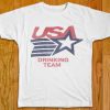 USA Drinking Team White TEE