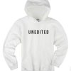 Unedited White Hoodie