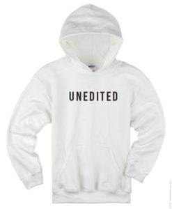 Unedited White Hoodie