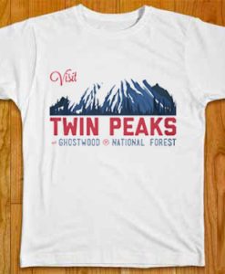 Visit Twin Peaks Gostwood national forest T-shirt