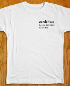 Wanderlust tshirt