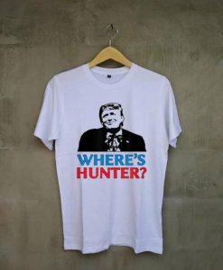 Where’s Hunter Trump White Tee