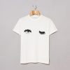 Wink Eyes Print Tee shirt