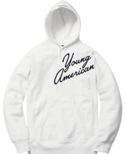 Young American White Hoodie