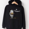 Ze Pressure of Making French Press Coffee Black Hoodie