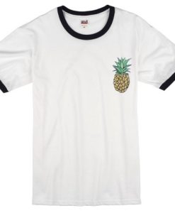 pineapple ringer t shirt