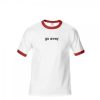 Go Away Red Ringer T-Shirt