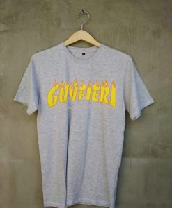 Guy Fieri X Thrasher grey t shirt