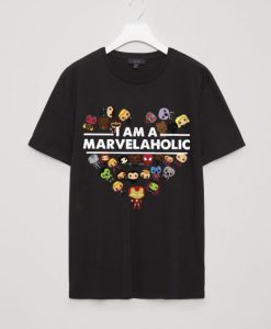 I am a marvelaholic Marvel unisex Tshirt