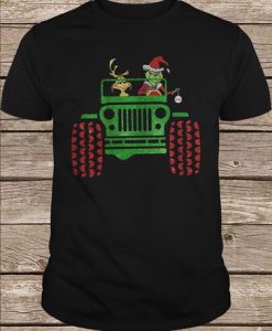 Max And Grinch Jeep Shirt