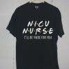 NICU Nurse Black Tshirt