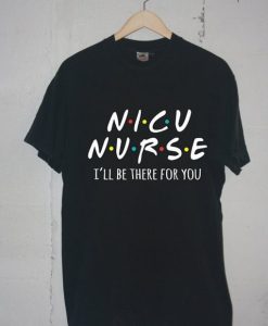 NICU Nurse Black Tshirt