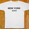 New York Soho white T Shirt