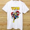 he Mighty Thor White Tee