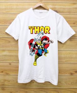 he Mighty Thor White Tee