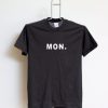 mon black tshirt