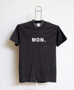 mon black tshirt