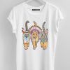 3 Indian Cat t shirt