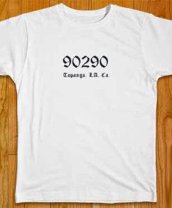 90290 Topanga Los Angeles California T Shirt