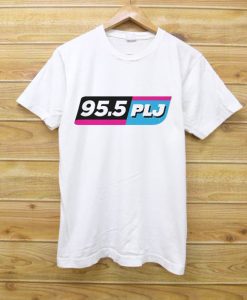 95.5 PLJ White Tees