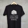 A tree is worth 1000 humans organic black shirt