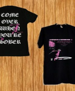 Alien Body Lil Peep Pink Panther T Shirt