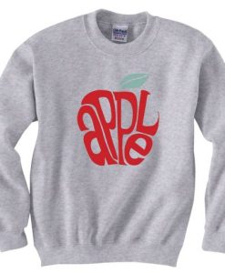 Apple Grey Sweatshirt