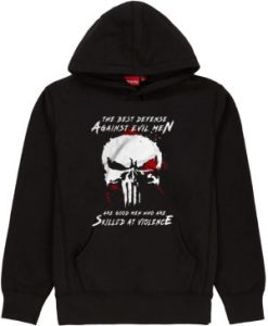 Are Good Men Who Are Skilled At Violence The Punisher Black Hoodie