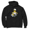 Bart Simpson Stay Black Hoodie