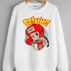 Beijing Punchy White T Sweatshirt