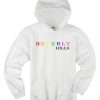 Beverly Hills White Hoodie