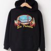 Brandy Melville beige San Francisco Hoodie Black