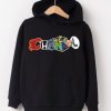 Channel Unique Logo Black hoodie